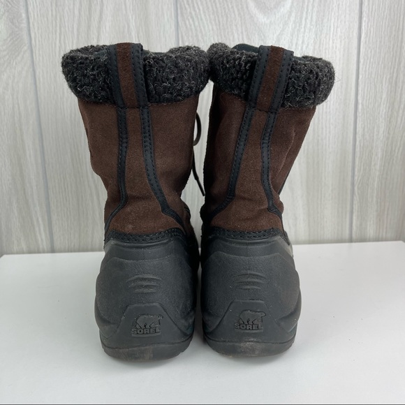 Women's Sorel Cumberland Lea Waterproof Winter Fur Lined Brown Mid-Calf Boots - Picture 10 of 10